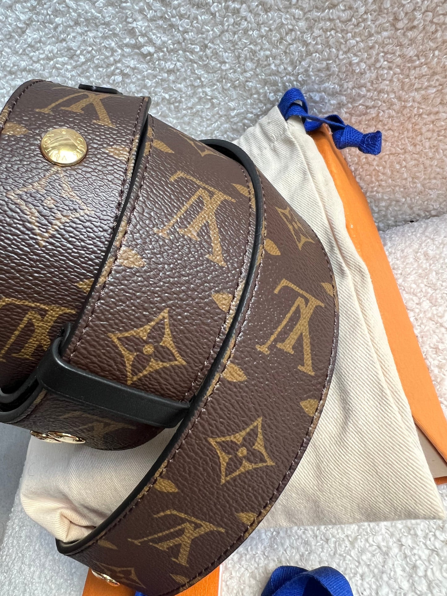 Louis Vuitton Bandouliere Monogram Leather Shoulder Strap (RRP £485)