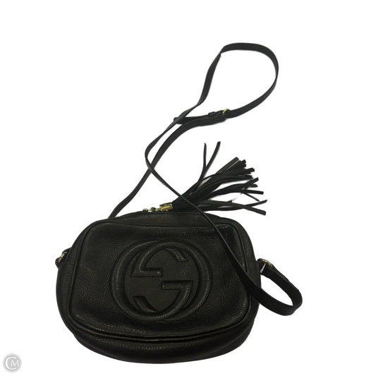 Crossbody Luxury Designer By Gucci, Size: Medium