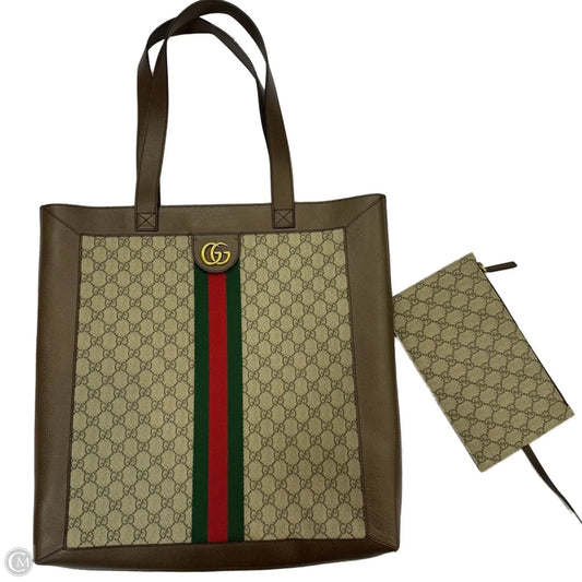 Tote Luxury Designer By Gucci, Size: Large