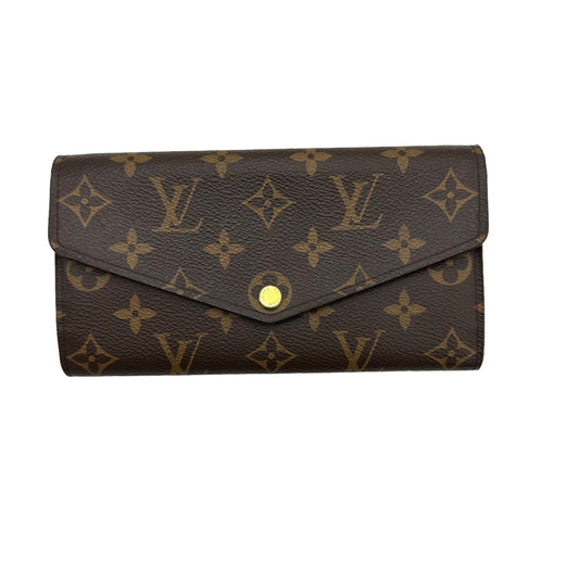 Wallet Luxury Designer By Louis Vuitton  Size: Large