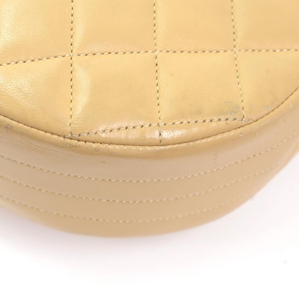 Lambskin Leather Flap Crossbody Bag