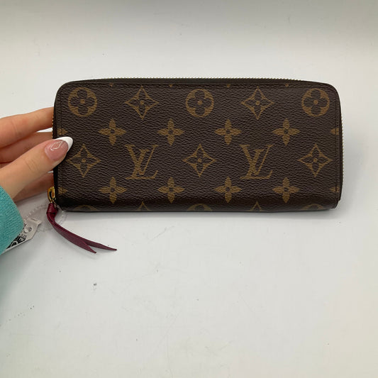 Wallet Luxury Designer By Louis Vuitton, Size: Medium