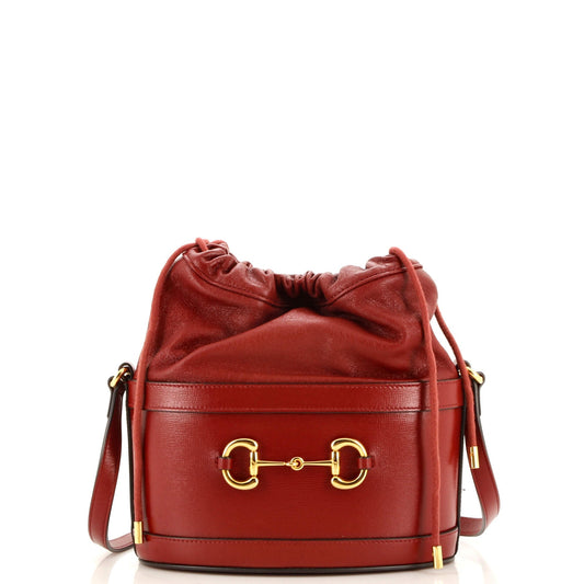 Horsebit 1955 Bucket Crossbody Bag Leather Small