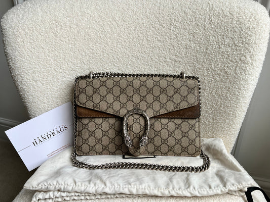 Gucci Dionysus GG Supreme Small Shoulder Bag