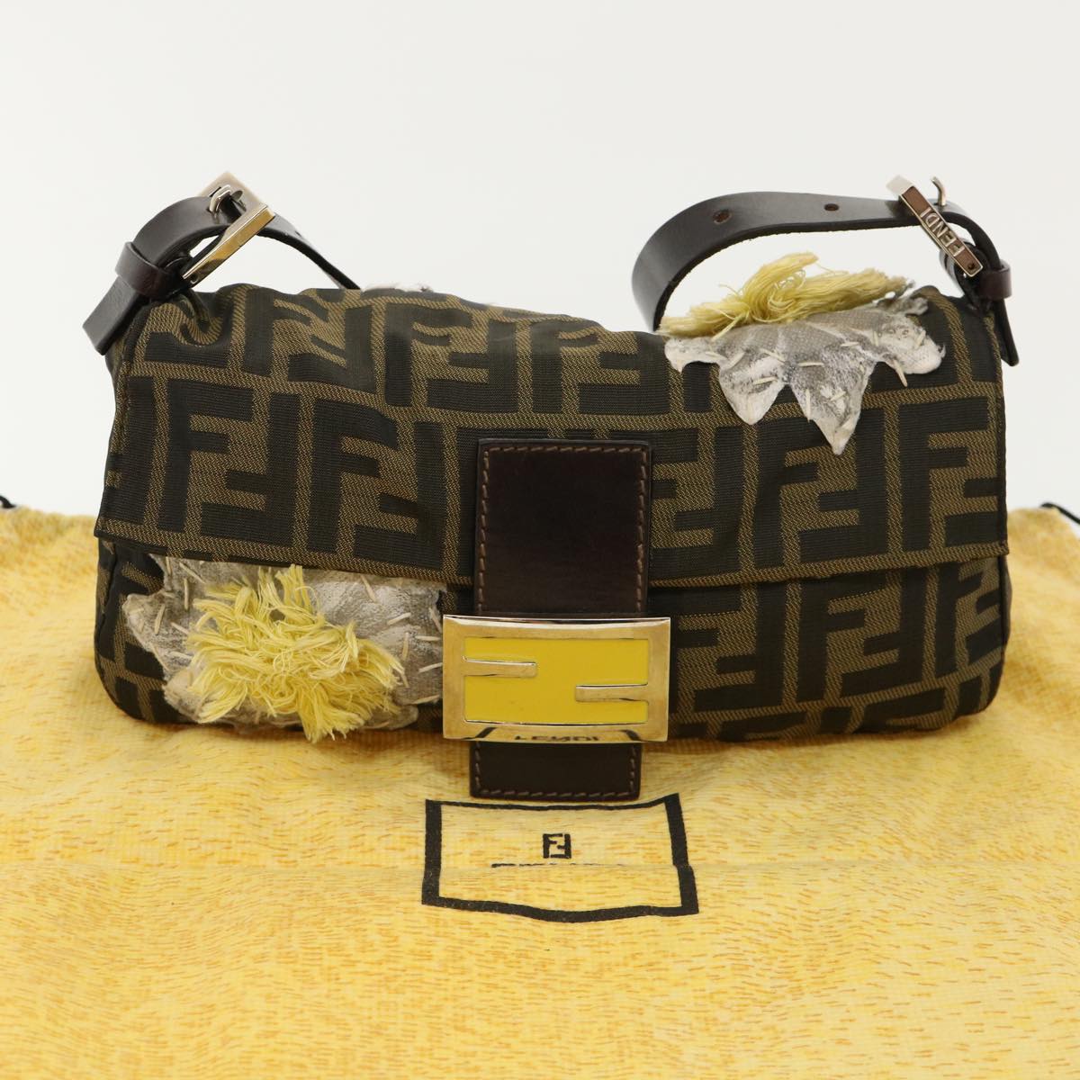 Fendi Zucca Shoulder Bag - '10s