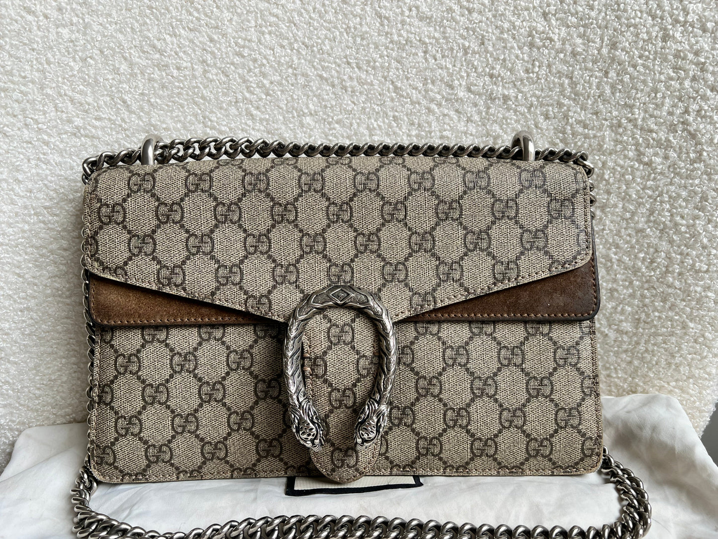 Gucci Dionysus GG Supreme Small Shoulder Bag