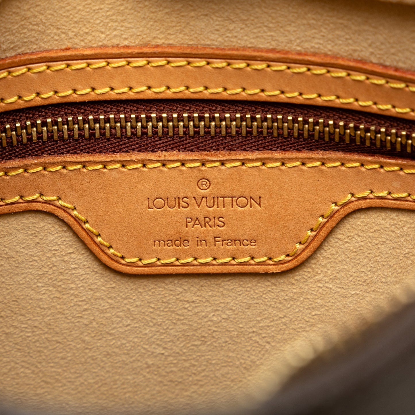 Brown Louis Vuitton Monogram Looping MM Shoulder Bag