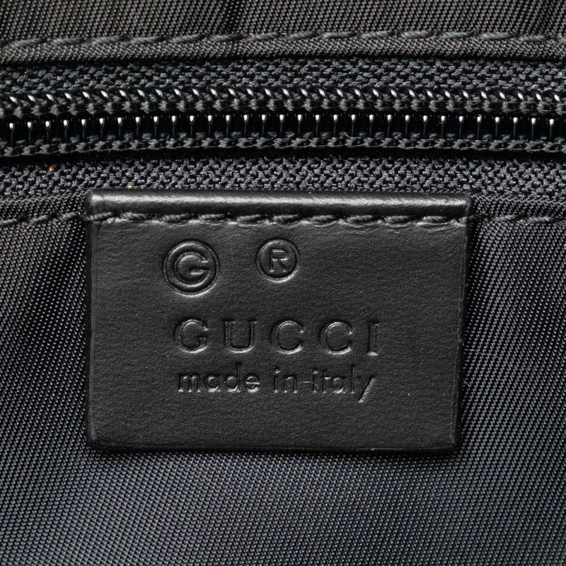 2WAY 619751 Black Multicolor Canvas Leather  GUCCI