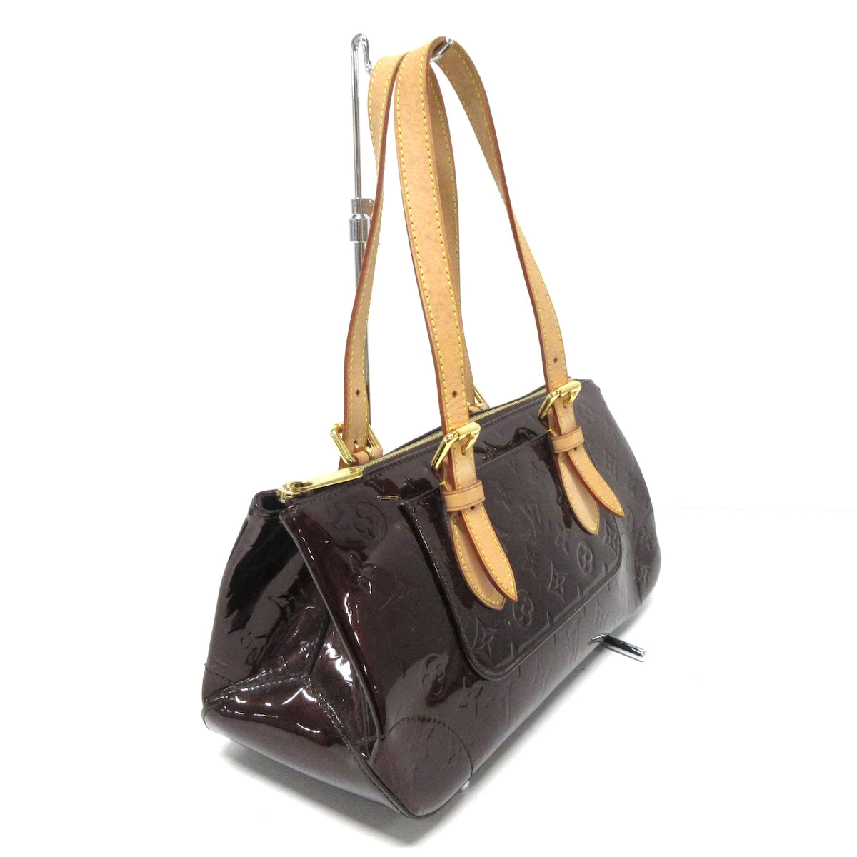 Louis Vuitton Rosewood  Patent Leather Shoulder Bag ()