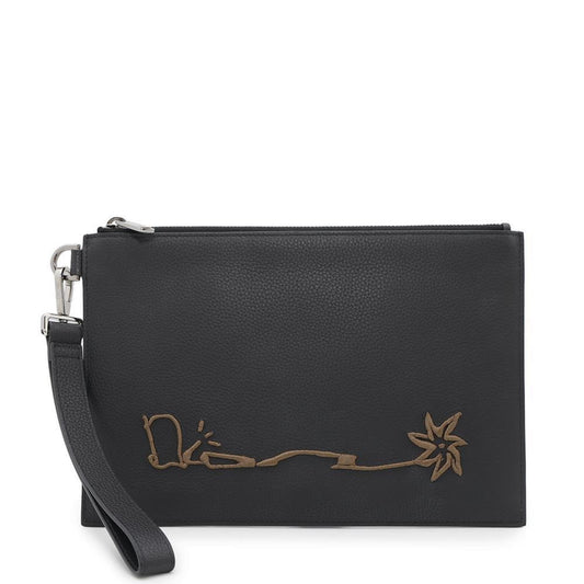 Christian Dior Cactus Jack Collaboration Clutch Bag 2ESCA338SOT Black