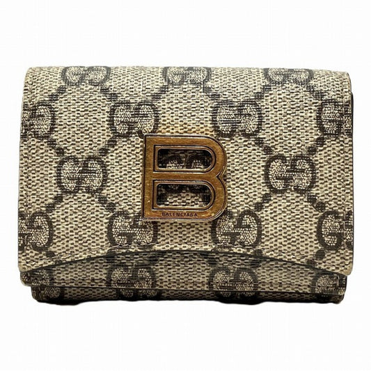Gucci x Balenciaga The Hacker Project Business Card Holder/Card Case Wallet 681700 Tri-fold for Men and Women
