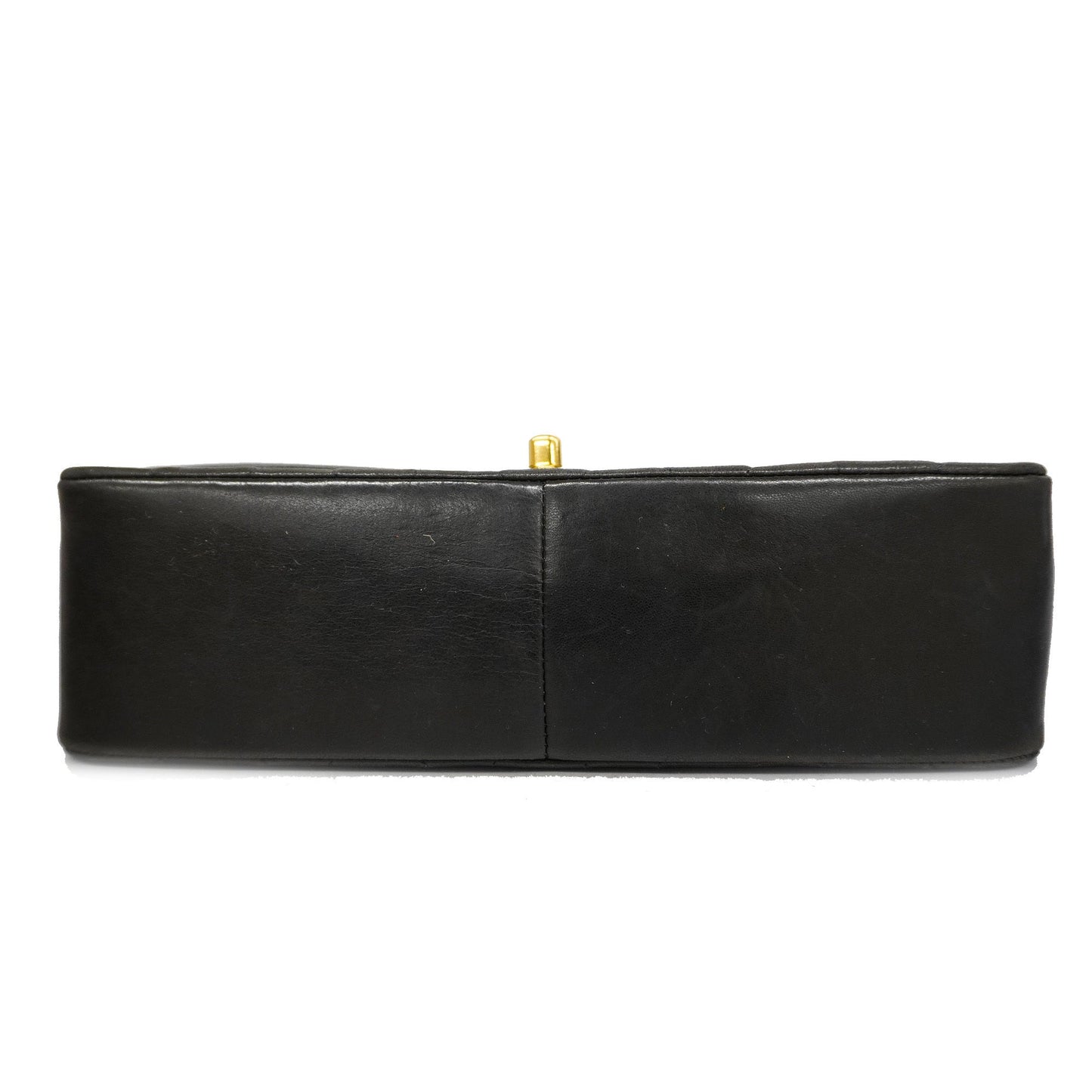 CHANELAuth  Matelasse Diana Flap Women's Leather Shoulder Bag Black