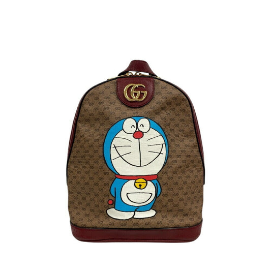 GUCCI 647816 GG Supreme Backpack/Daypack Bag Backpack Daypack Beige Women's