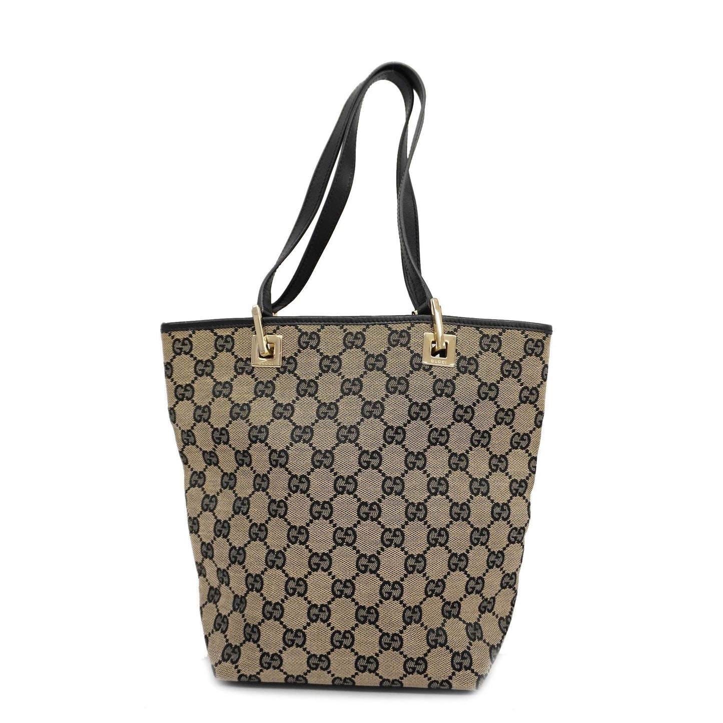 GUCCI  Tote Bag 002 1099 Women's GG Canvas Beige,Black