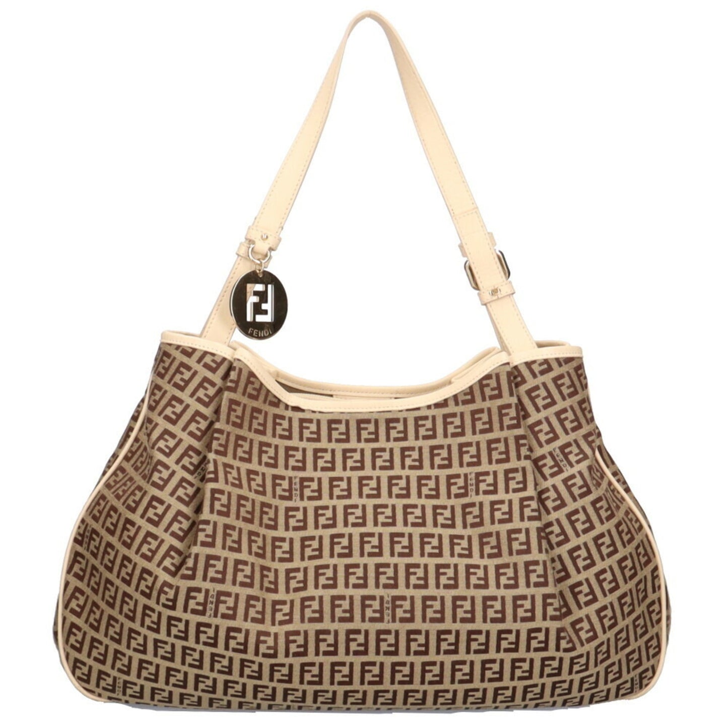 FENDI one shoulder bag Zucchino canvas ladies