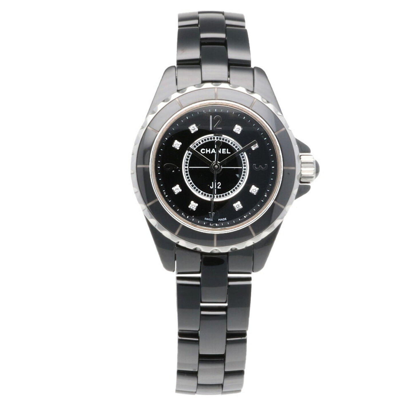 CHANEL J12 Watch Ceramic H2569 Quartz Ladies