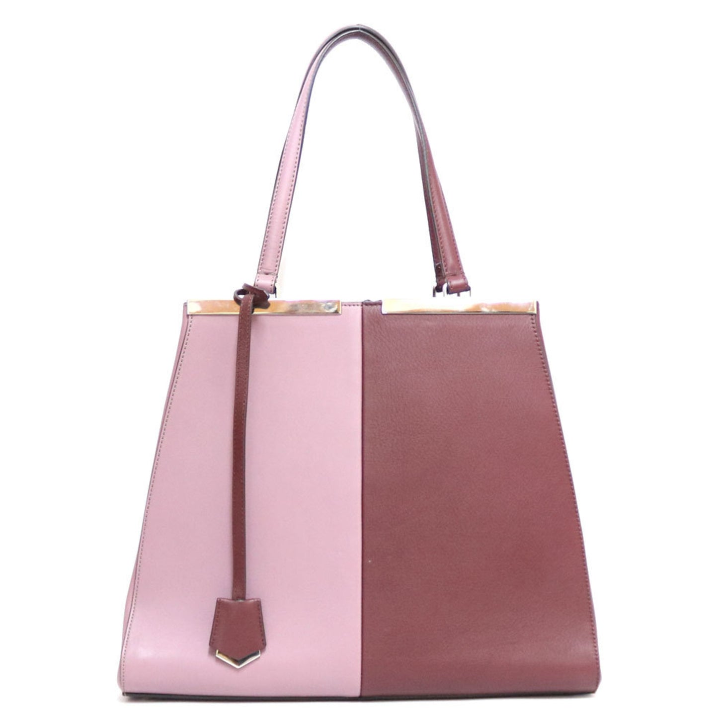 Fendi Shoulder Bag Pink Women's Leather