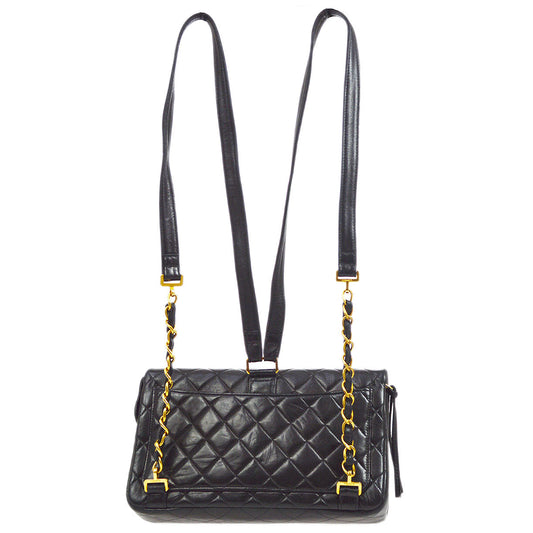 CHANEL 1996-1997 Medium Classic Flap Backpack