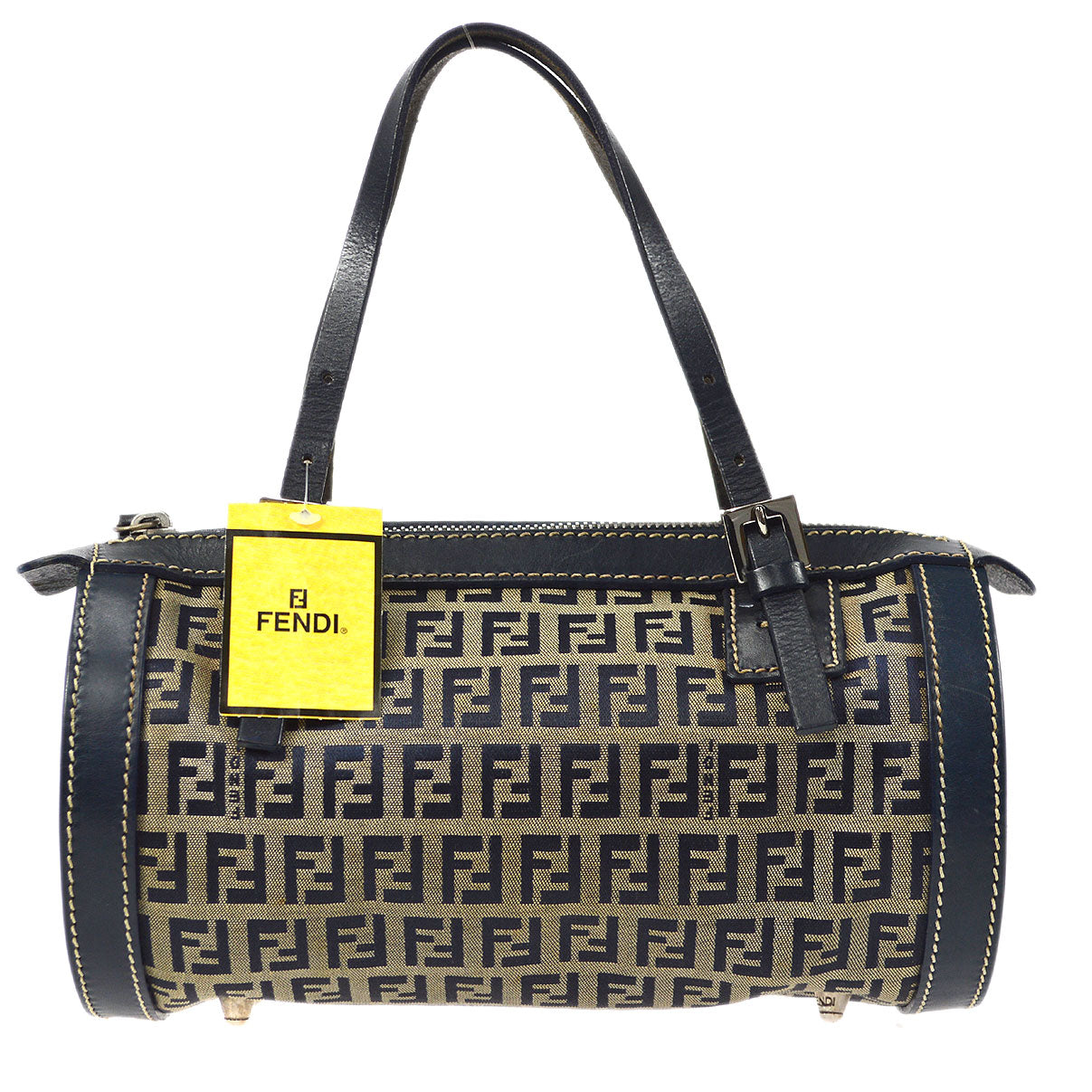 FENDI 2000s Zucchino Handbag 77321