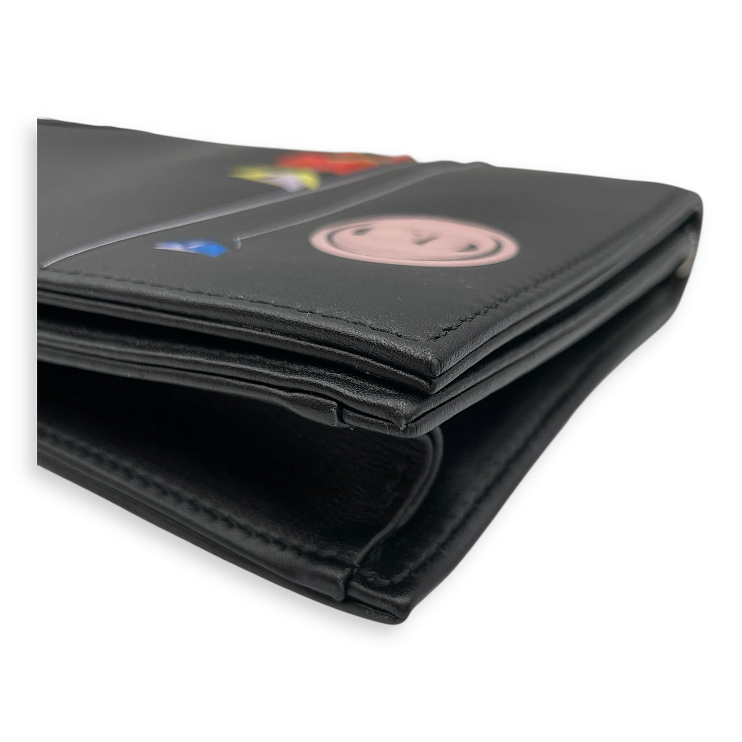 Paradise Diorama (2016) Black Clutch in Calfskin, Silver hardware