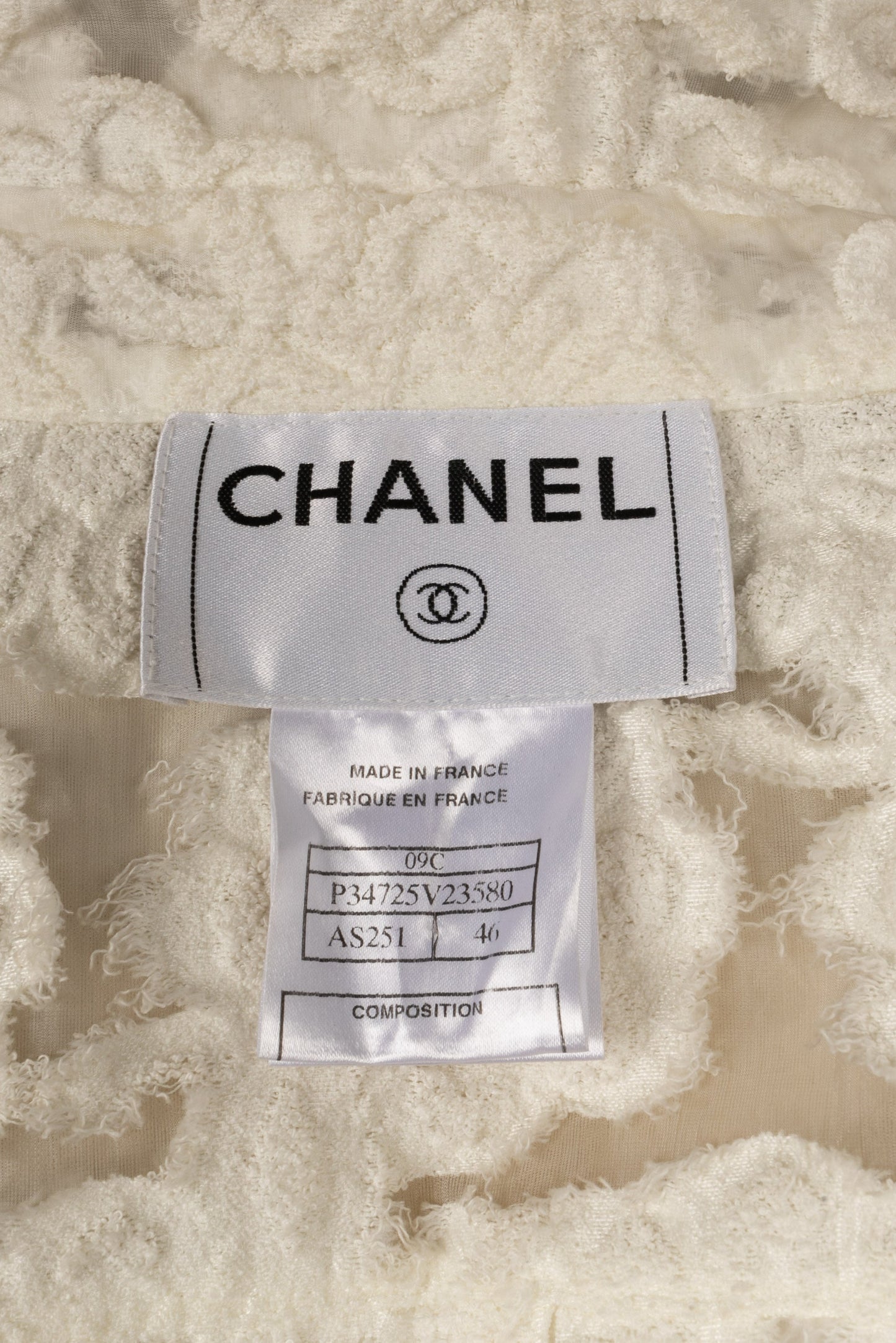 Veste Chanel Croisière 2009