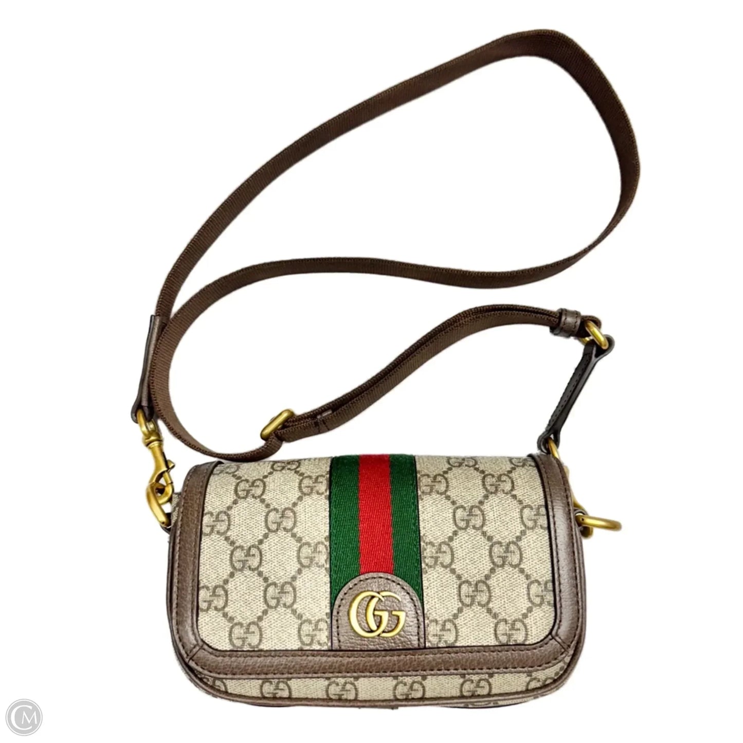 Crossbody Luxury Designer By Gucci, Size: Small