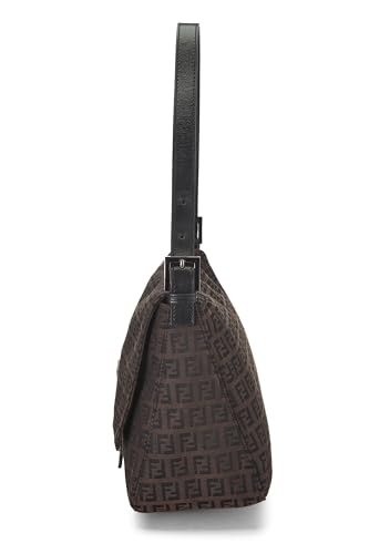 Fendi,  Brown Zucchino Canvas Mama, Brown