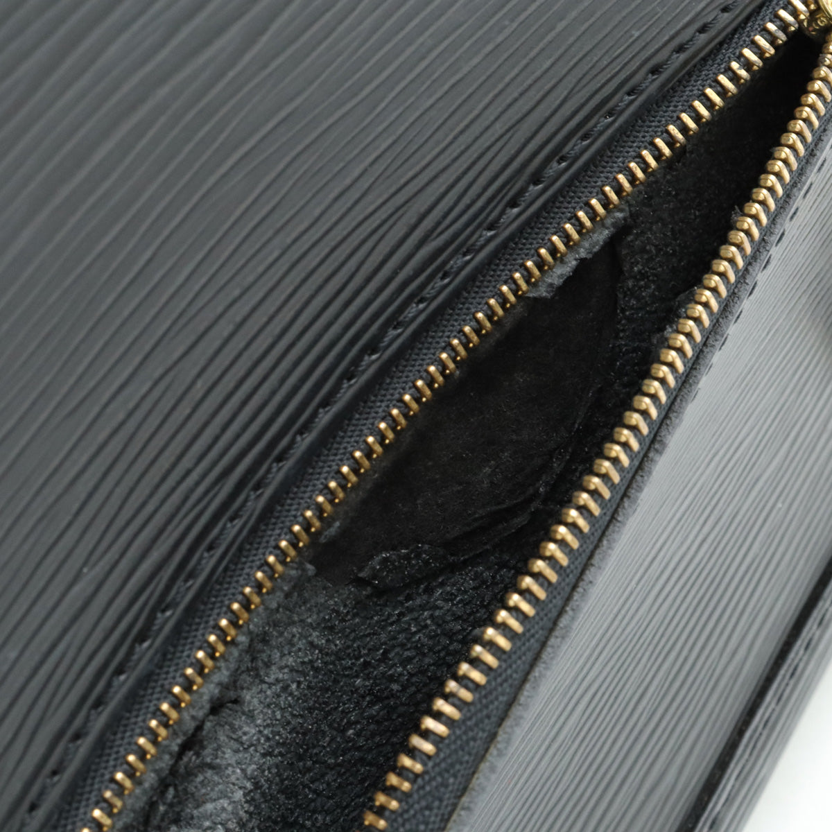 Louis Vuitton Epi Leather Mabillon Backpack Black