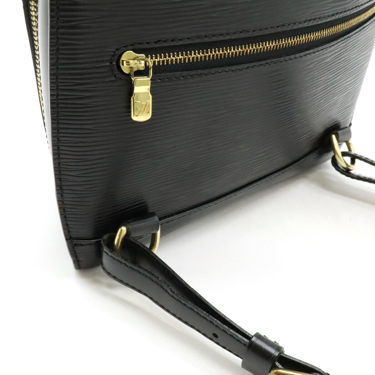 Louis Vuitton Epi Leather Mabillon Backpack Black