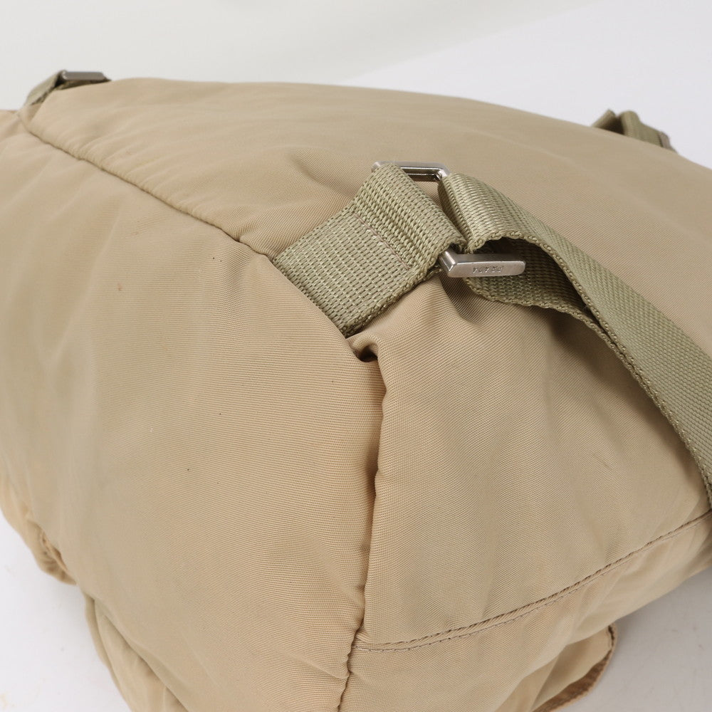 PRADA Backpack Nylon beige Test