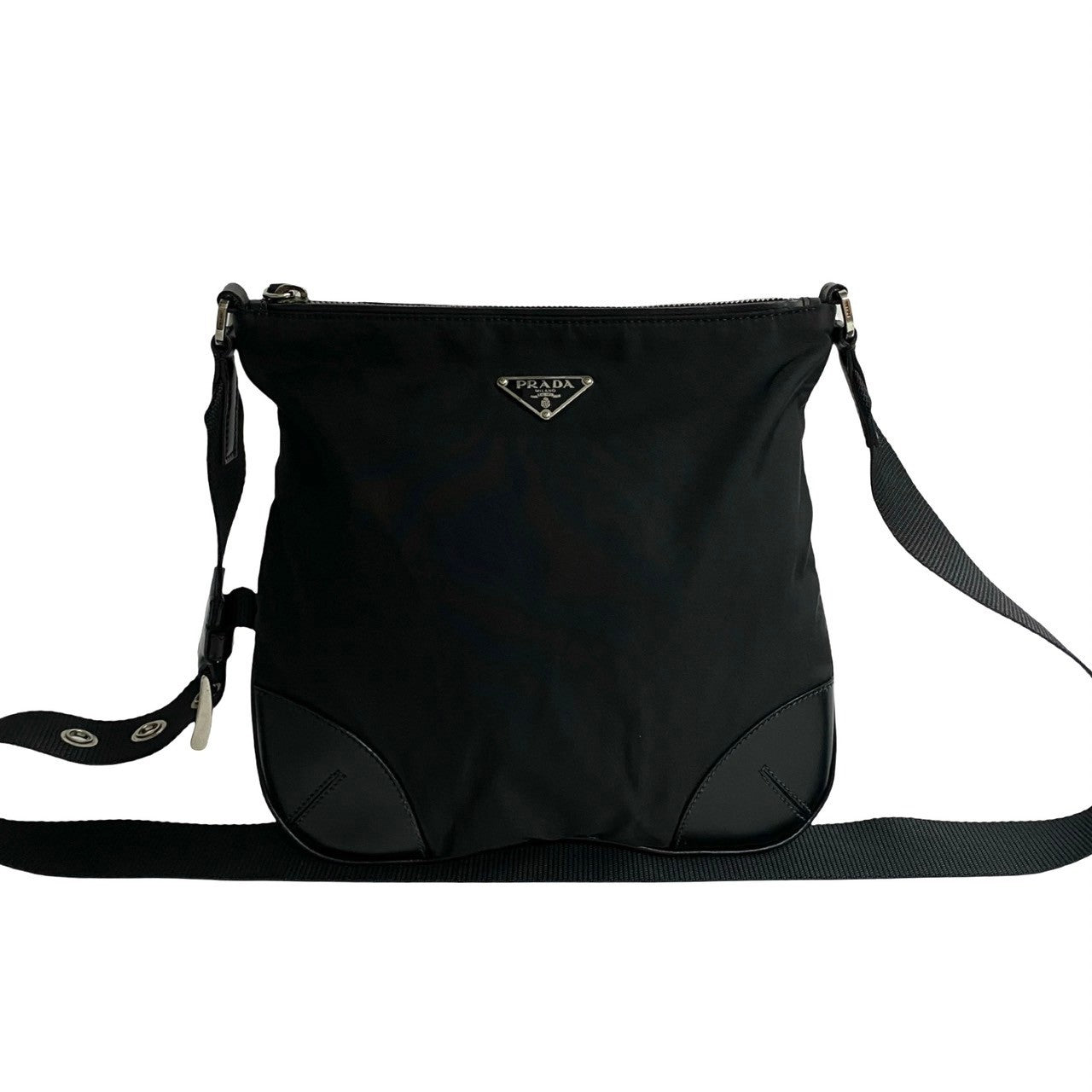 PRADA Shoulder Bag Nylon black