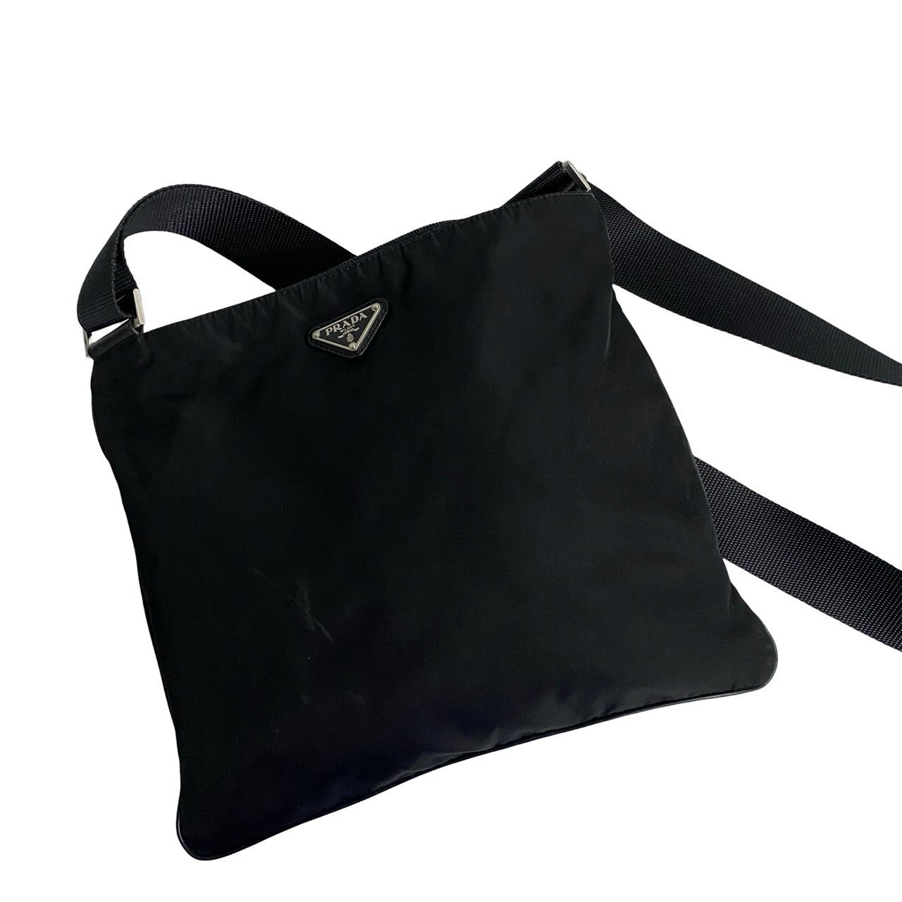 PRADA Shoulder Bag Nylon black