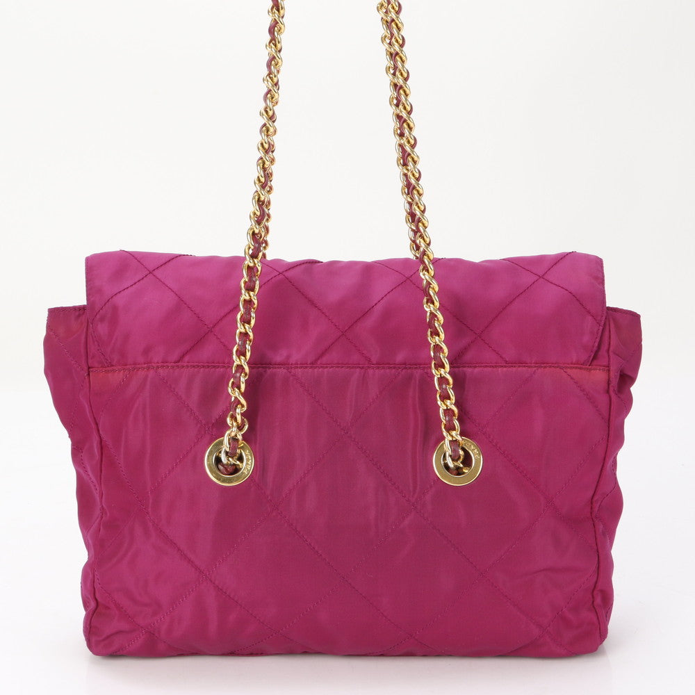 PRADA Shoulder Bag Nylon purple Test