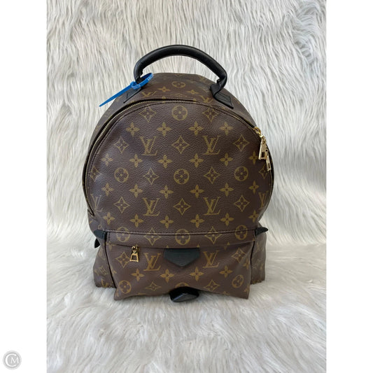 Backpack Luxury Designer By Louis Vuitton, Size: Medium