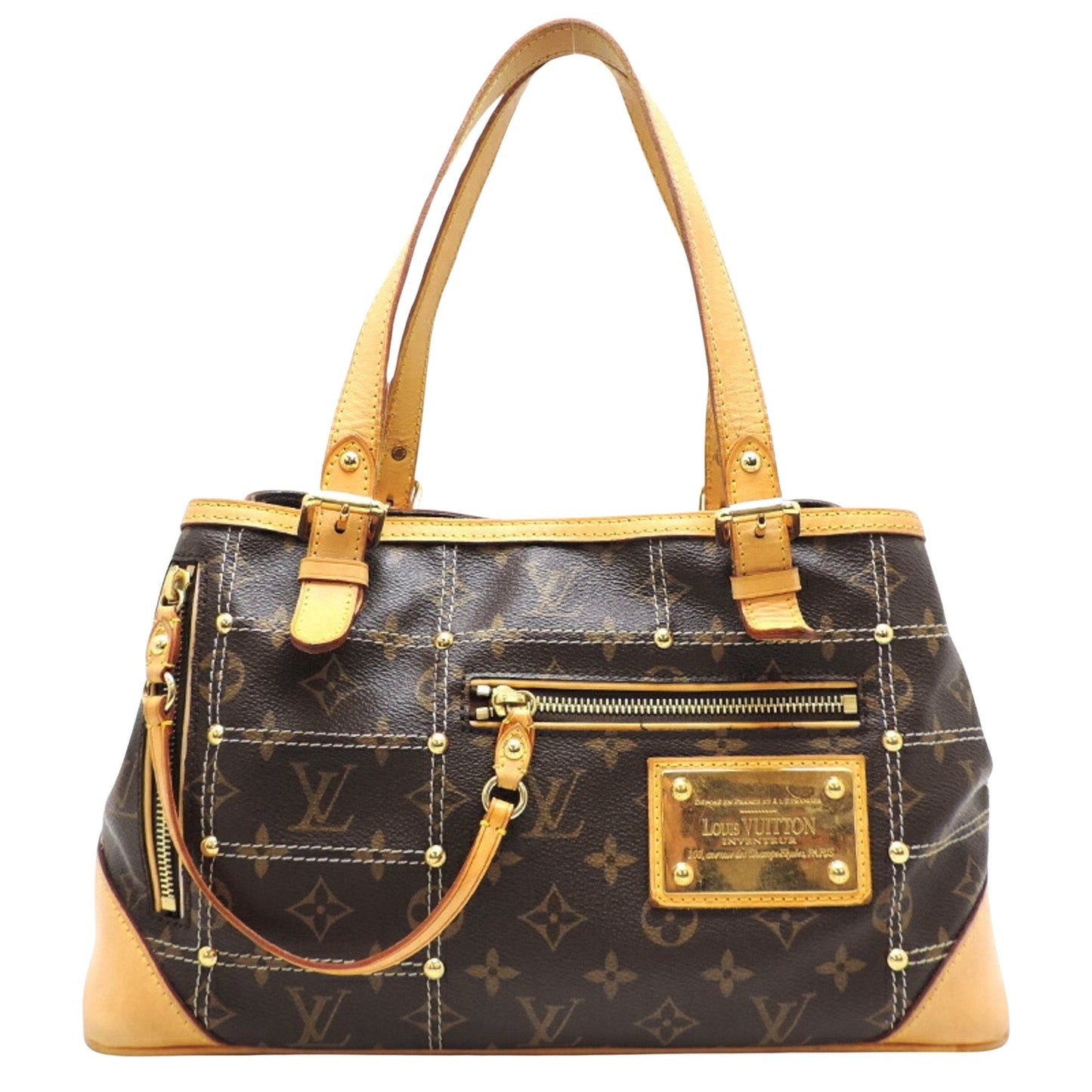 Louis Vuitton Rivet  Canvas Shoulder Bag ()