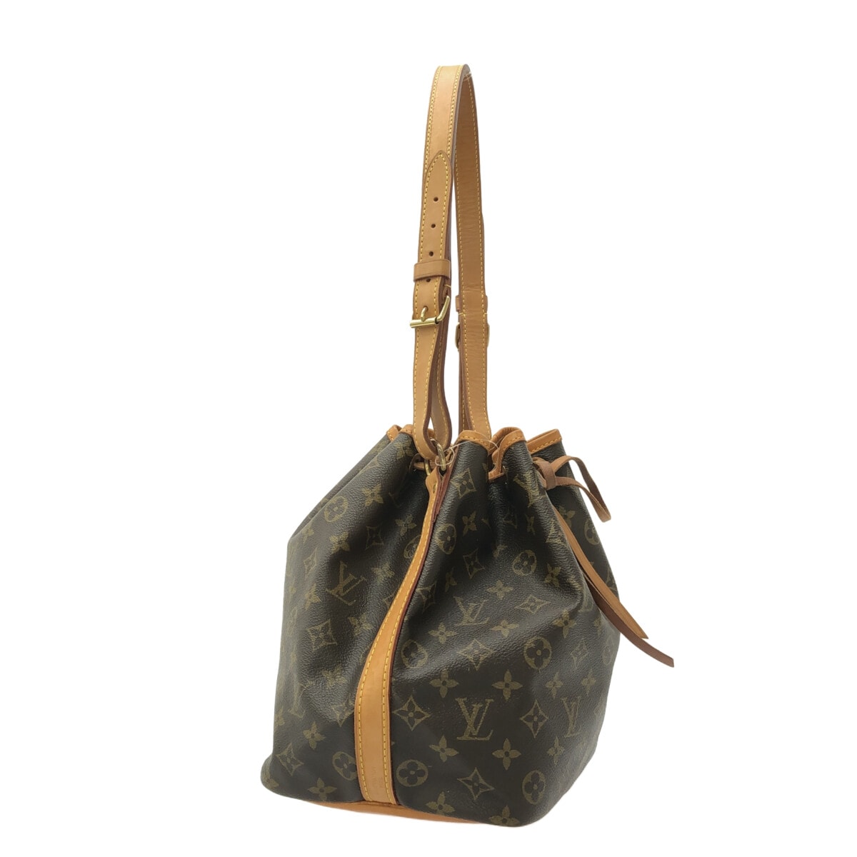 Louis Vuitton Petit Noé  Canvas Shoulder Bag ()