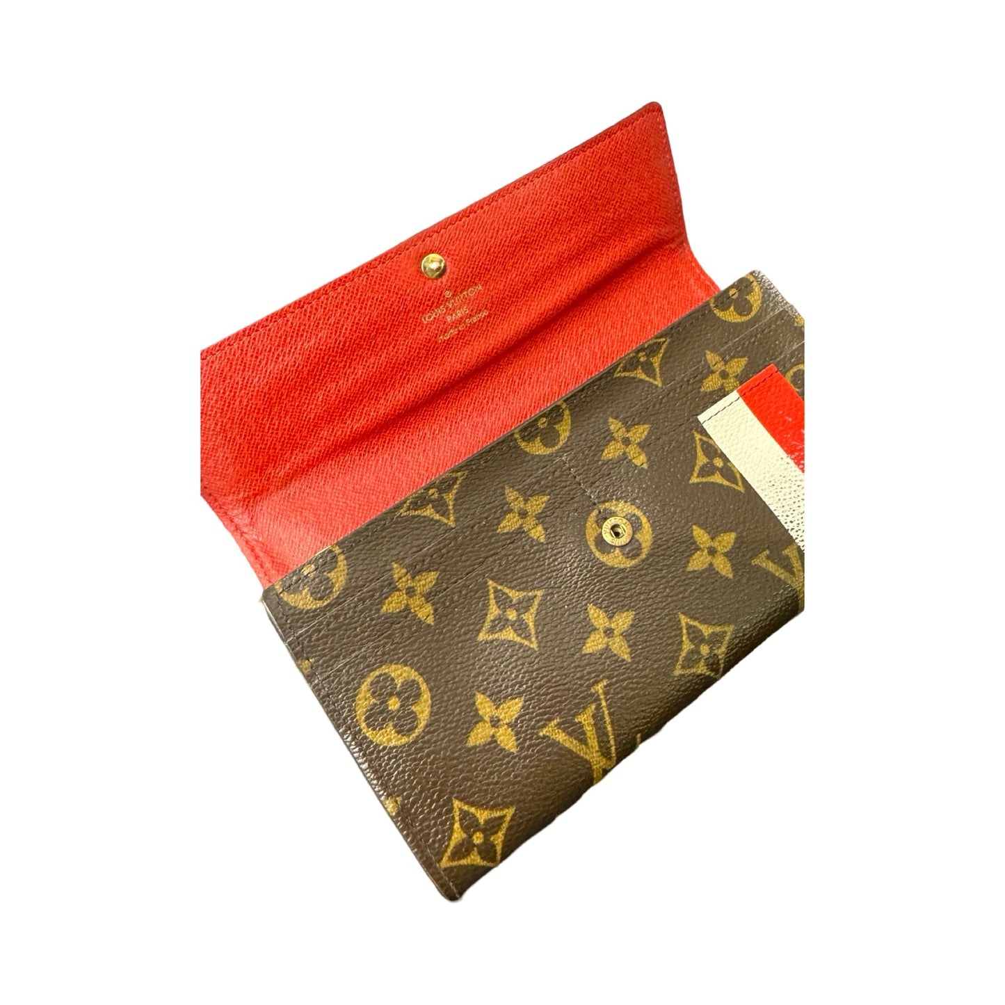 Wallet Luxury Designer By Louis Vuitton, Size: Medium