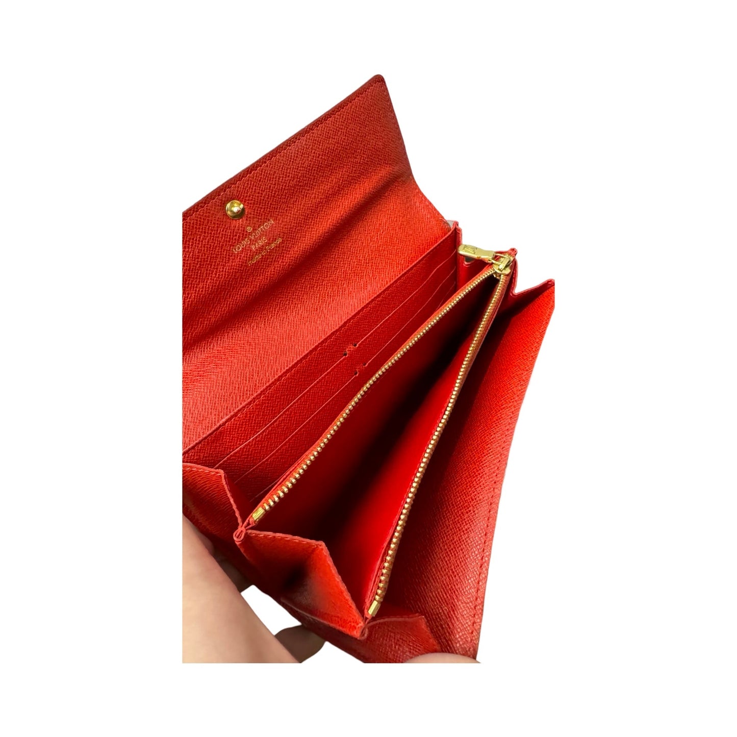 Wallet Luxury Designer By Louis Vuitton, Size: Medium