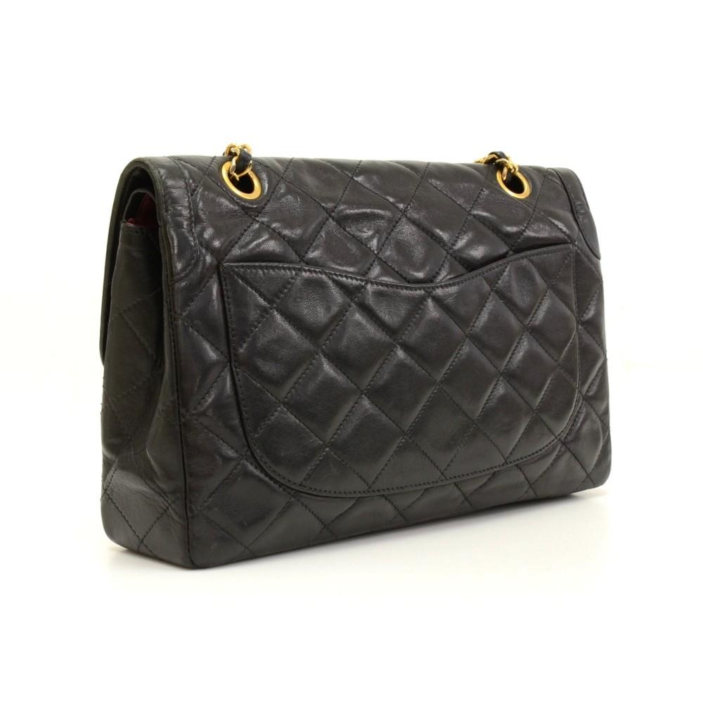 Paris Limited Edition Double Flap Quilted Leather Shoulder Bag