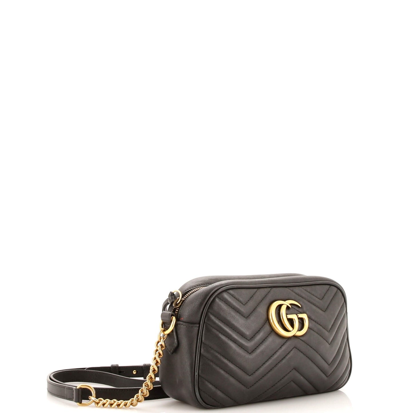 GG Marmont Shoulder Bag Matelasse Leather Small