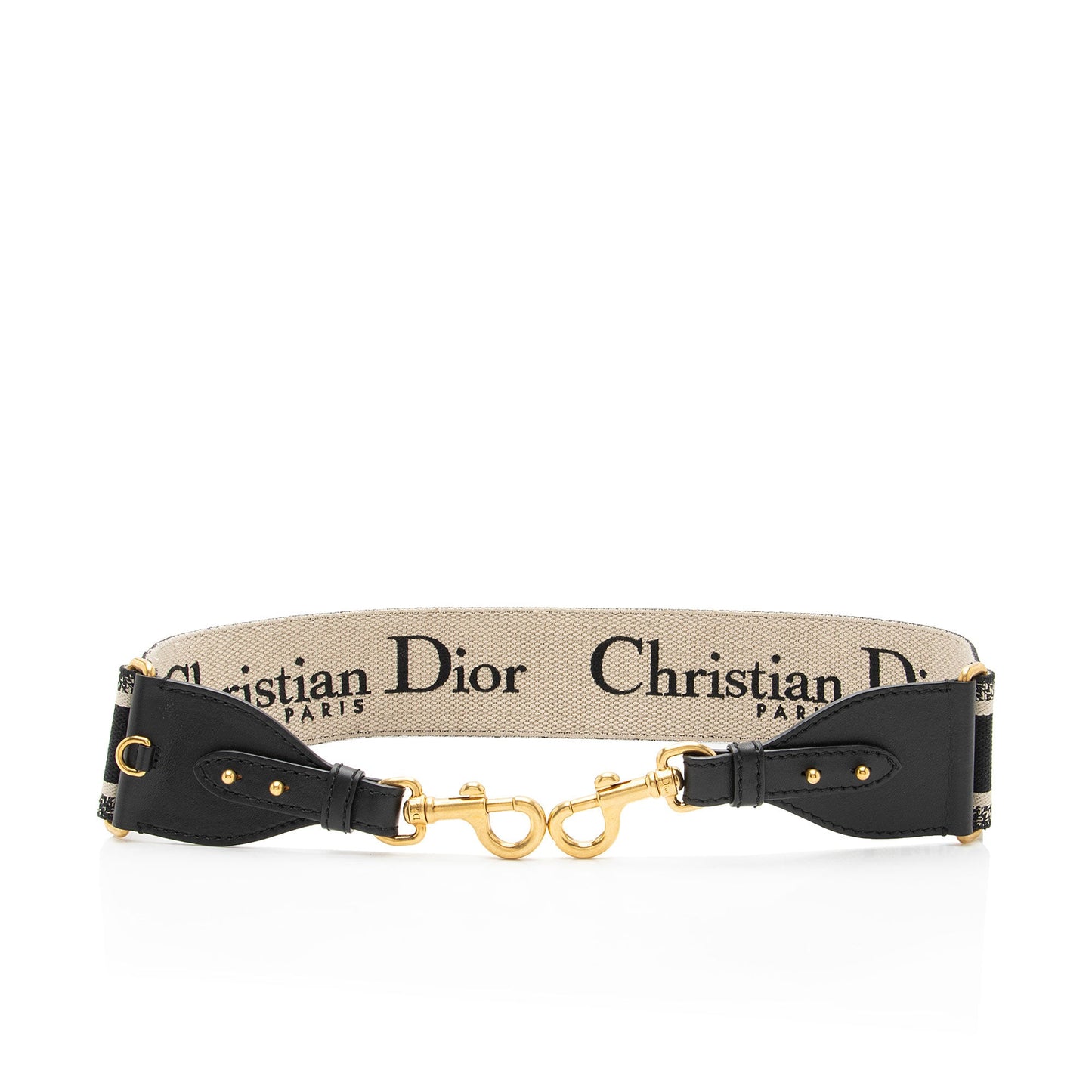 Dior Embroidered Oblique Shoulder Strap