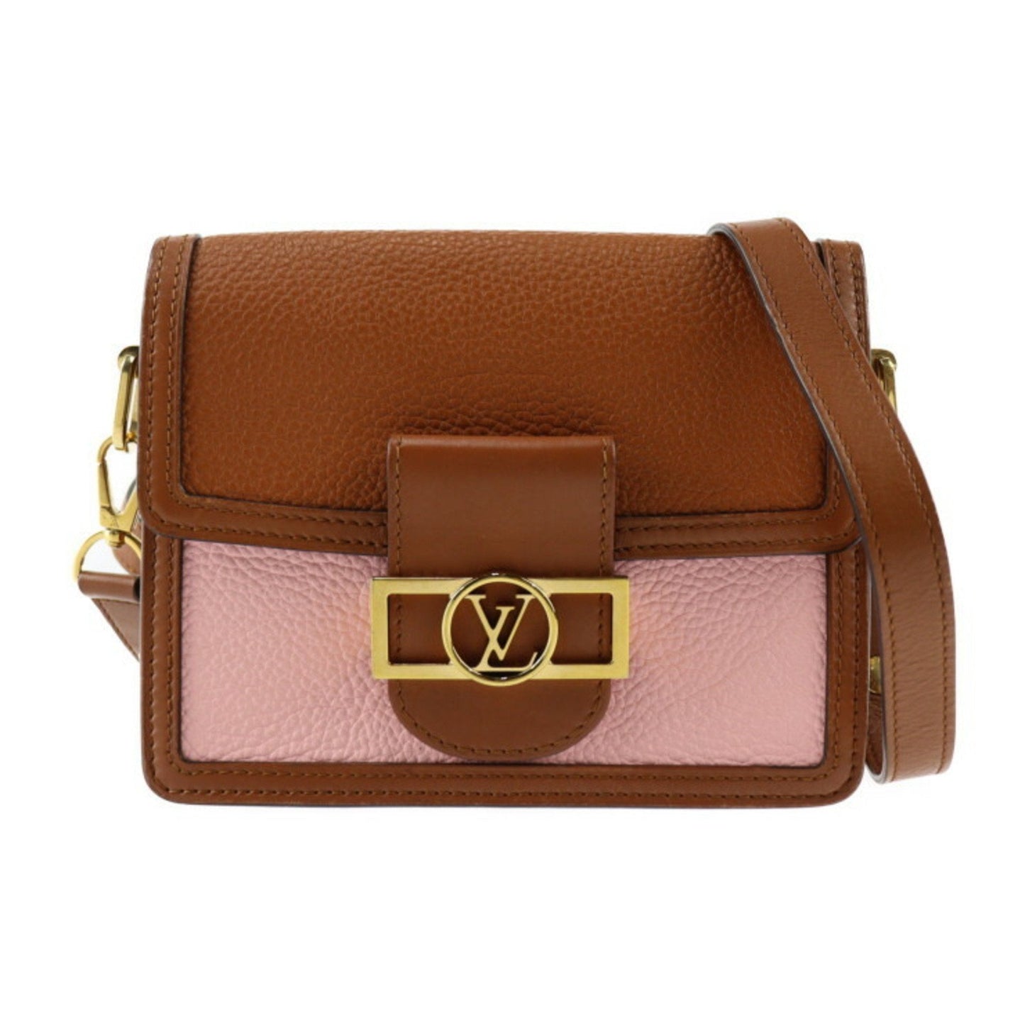 Louis Vuitton Dauphine Mini  Leather Shoulder Bag ()