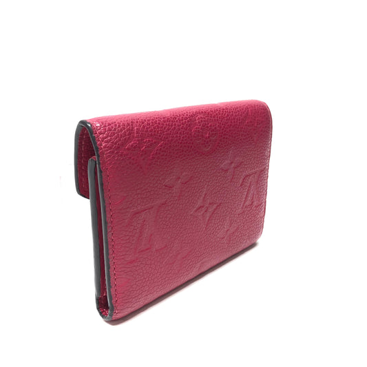 Wallet Luxury Designer By Louis Vuitton, Size: Medium