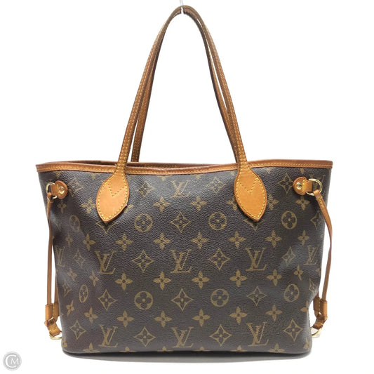 Tote Luxury Designer By Louis Vuitton, Size: Small
