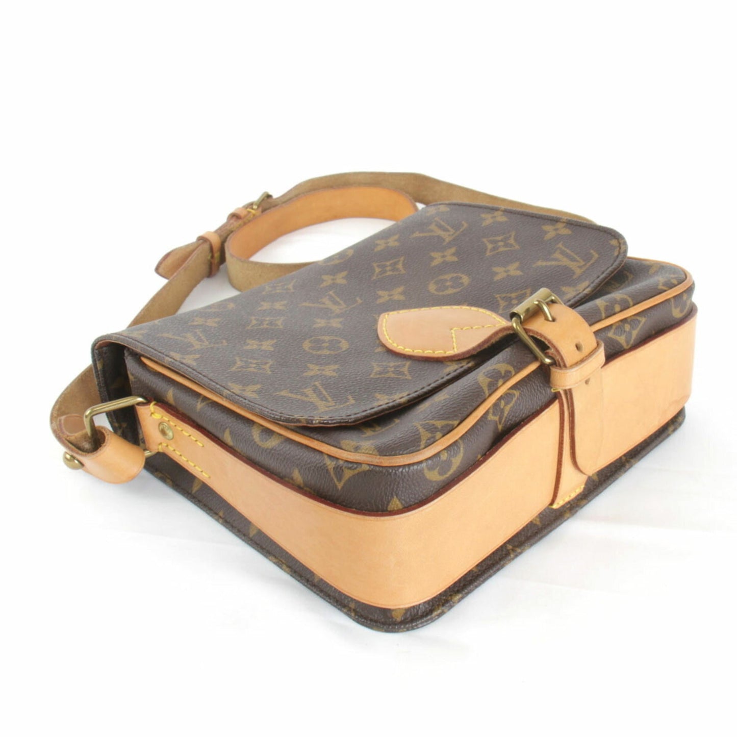 Louis Vuitton Cartouchiere  Canvas Shoulder Bag ()