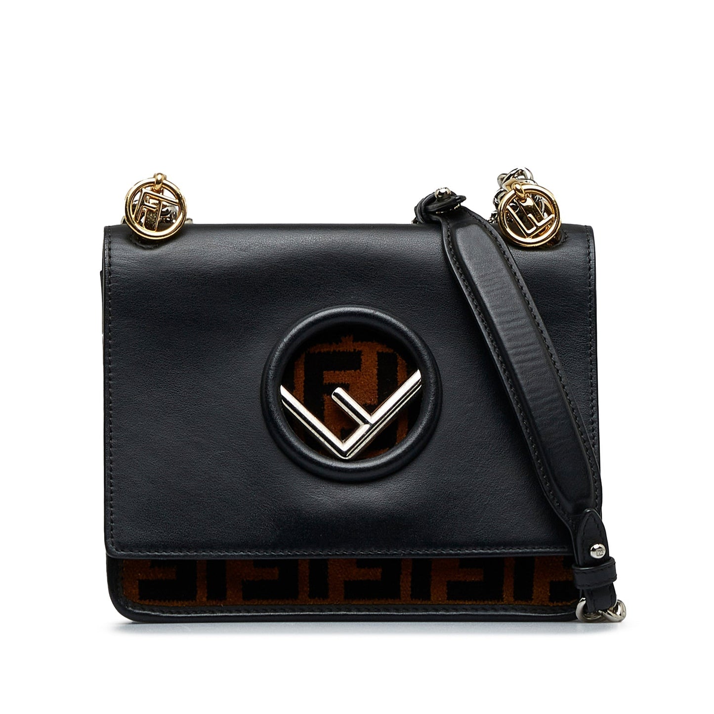 FENDI Zucca Kan I F Crossbody Bag