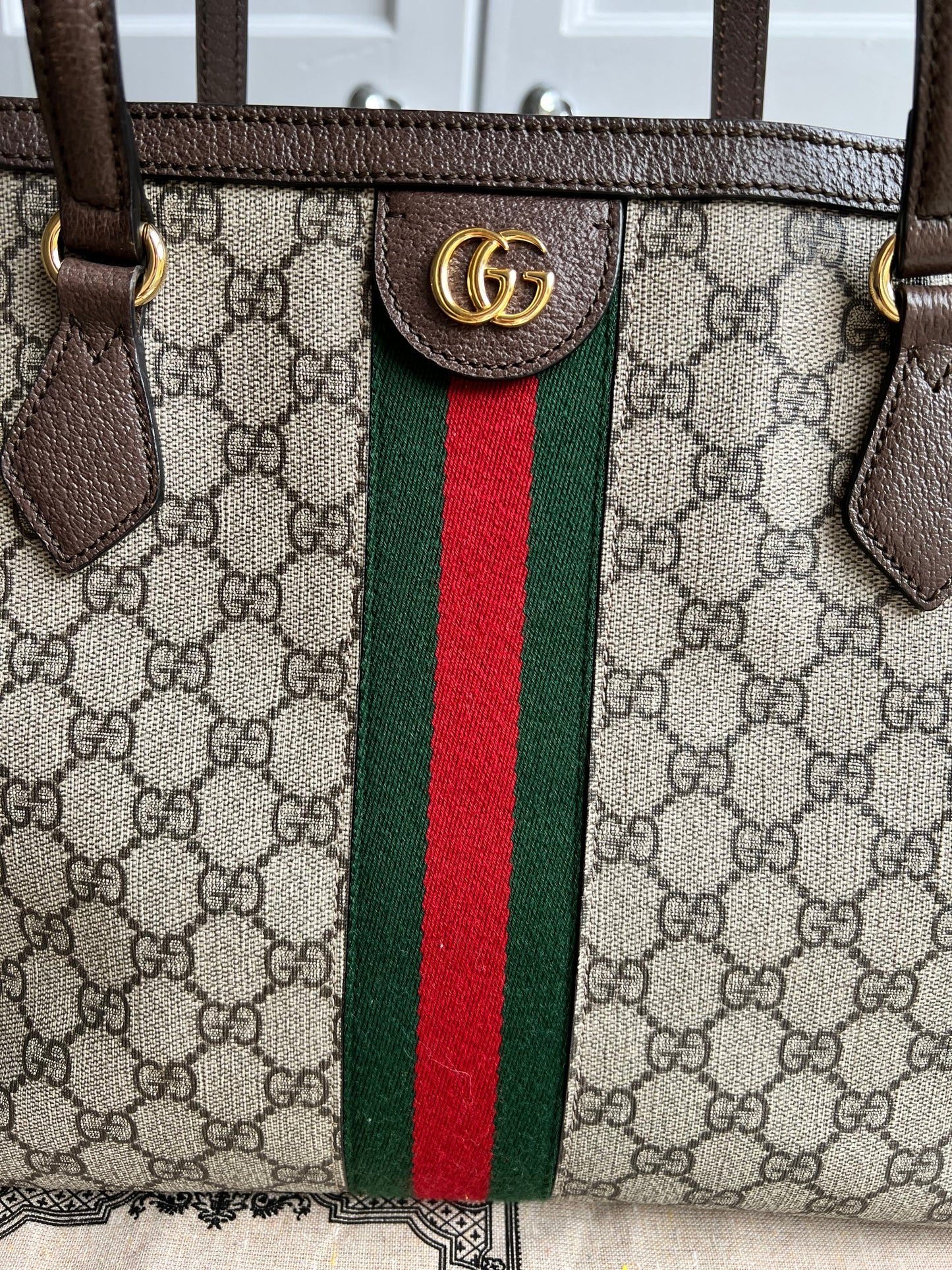 Gucci Ophidia GG Supreme Medium Tote