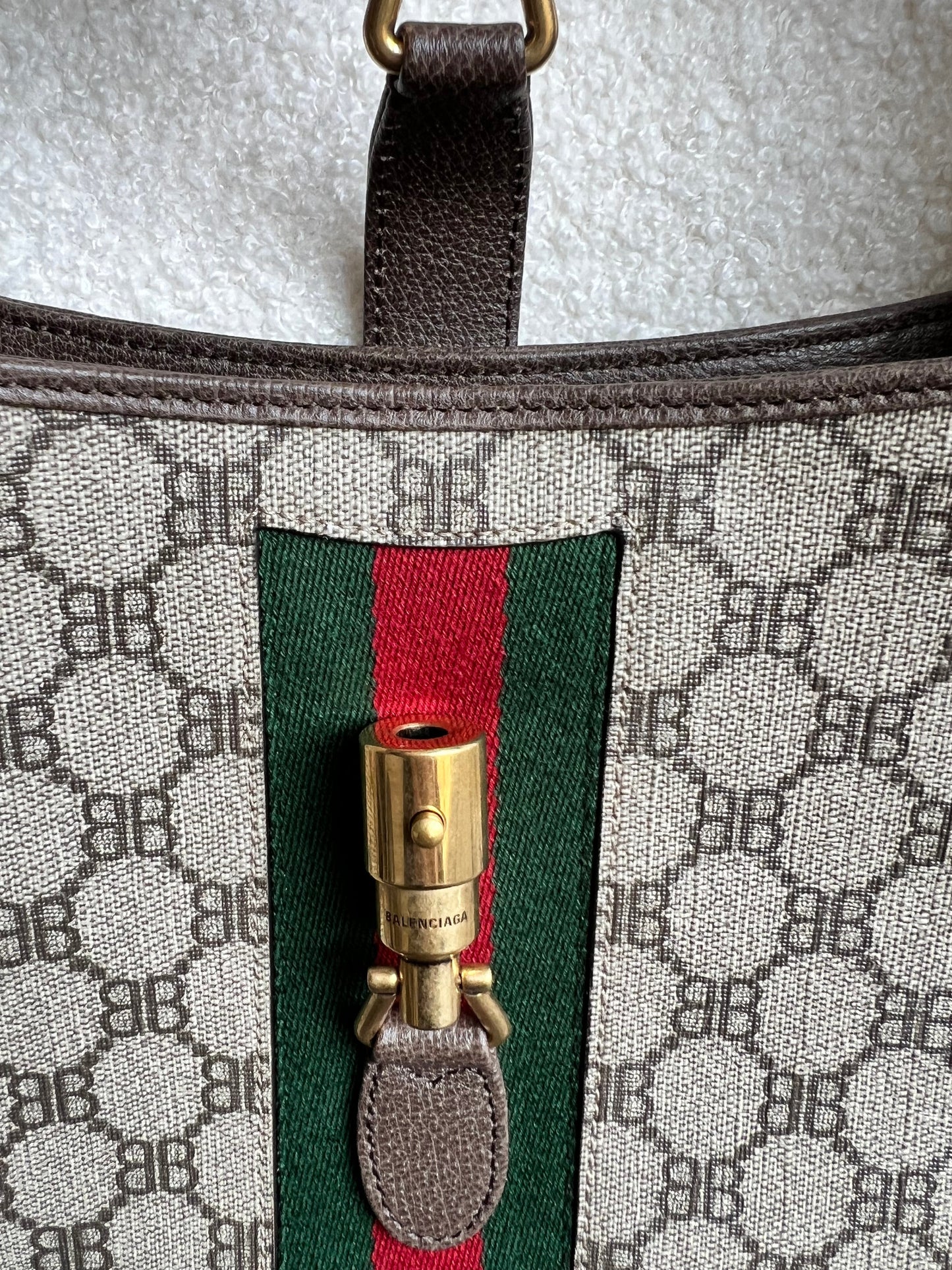 Balenciaga x Gucci Hacker Project Small Jackie Bag