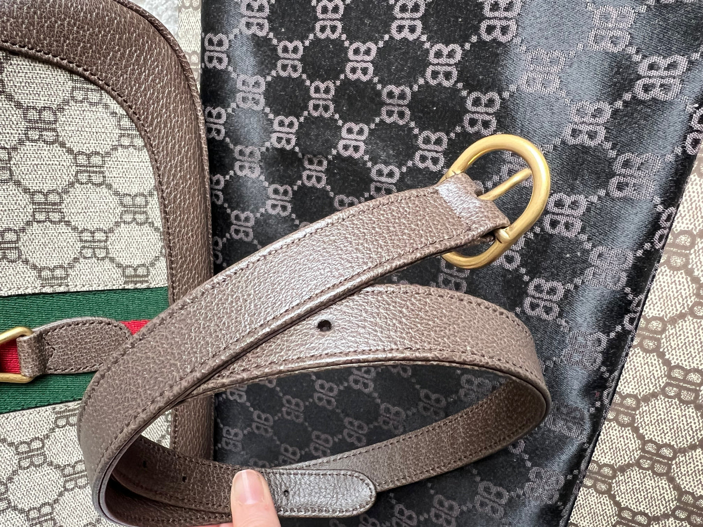 Balenciaga x Gucci Hacker Project Small Jackie Bag