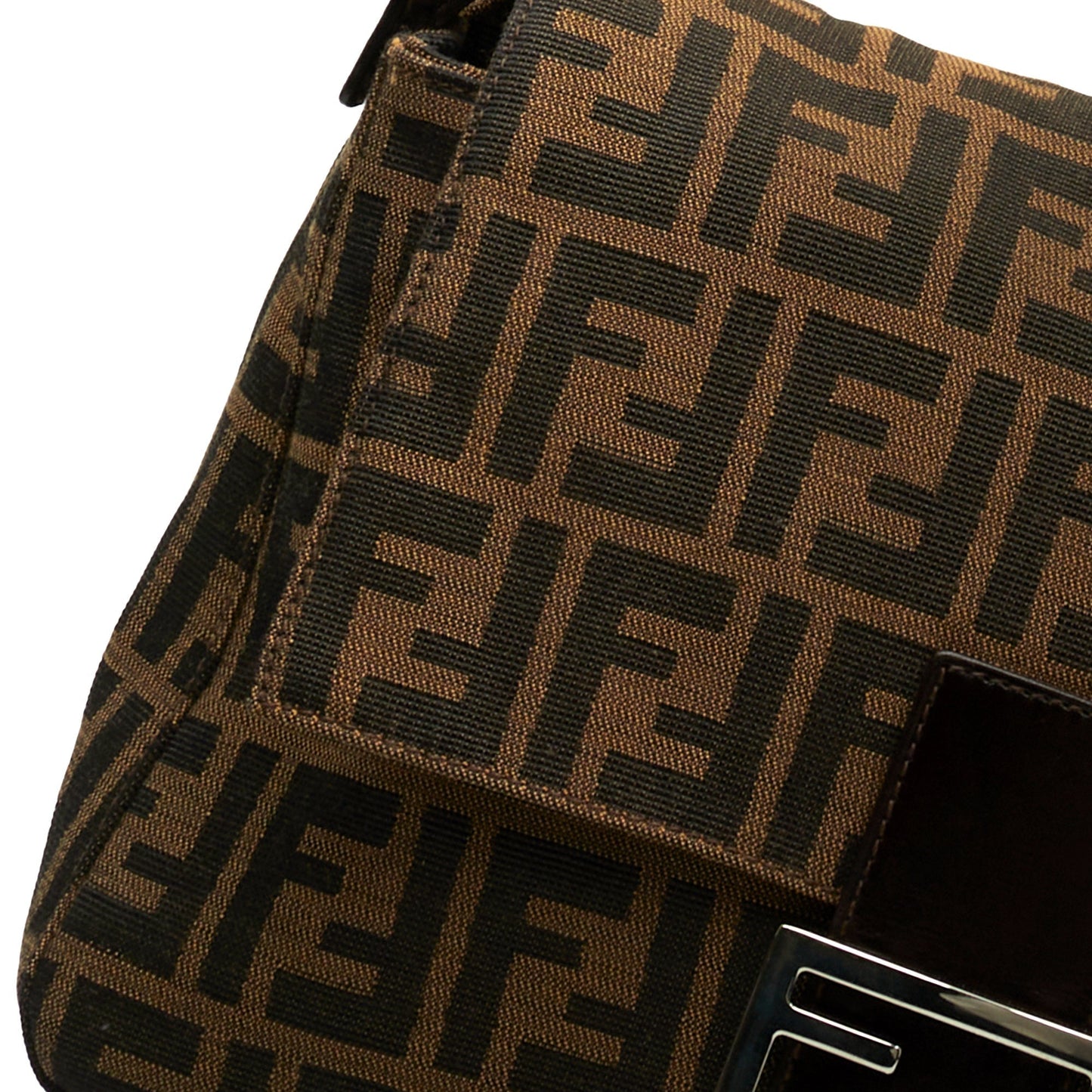 FENDI Zucca Mamma Forever Shoulder Bag